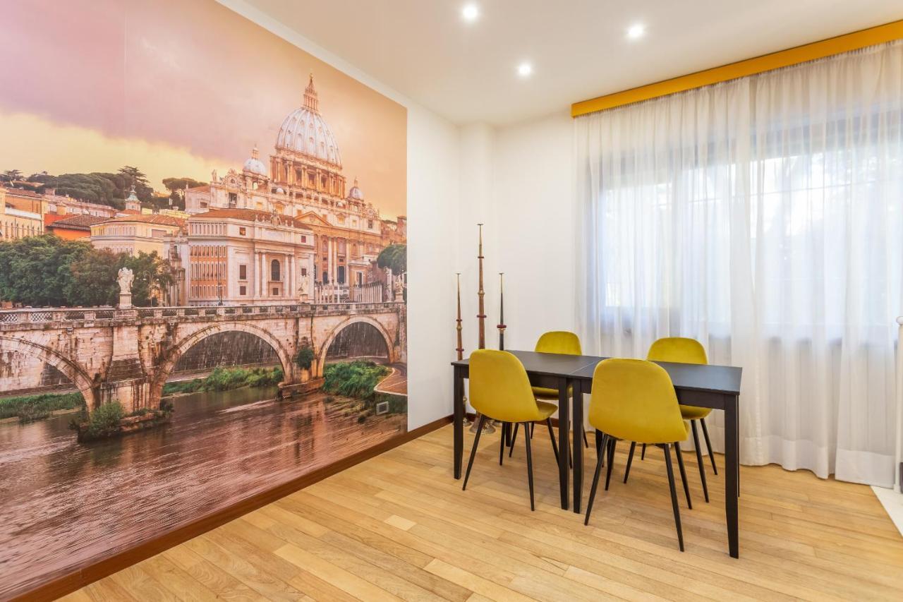 Apartmán St Peter'S Spacious 4 Bdr With Private Parking Řím Exteriér fotografie
